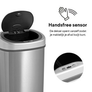 Homra Sensor Prullenbak Fonix 40 Liter